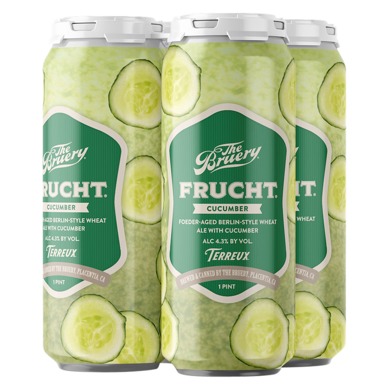 The Bruery Frucht Series - Cucumber 4pk 16oz Can