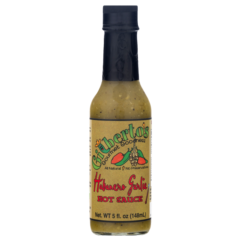 Gilberto's Habanero Garlic Hot Sauce 5oz