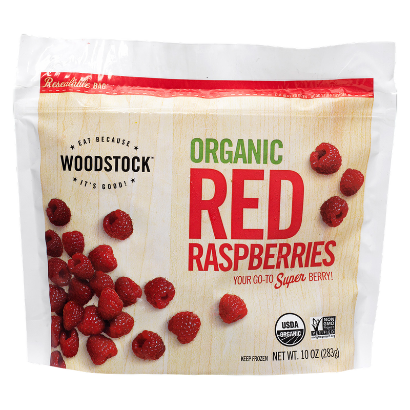 Woodstock Organic Raspberries 10oz