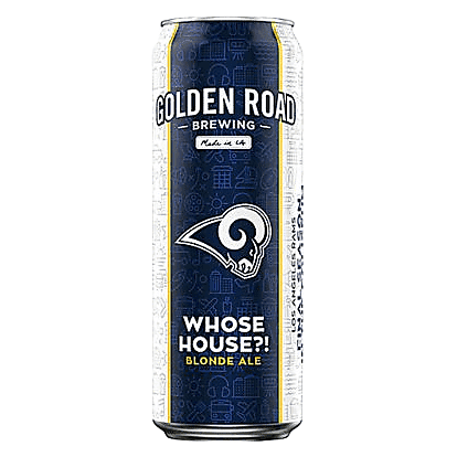 Golden Road Brewing Whose House?! Blonde Ale Single 25oz Can