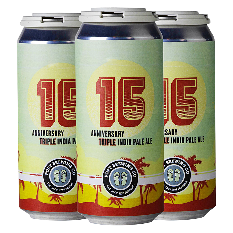 Port Brewing 15Th Anniversary Triple IPA 4pk 16oz