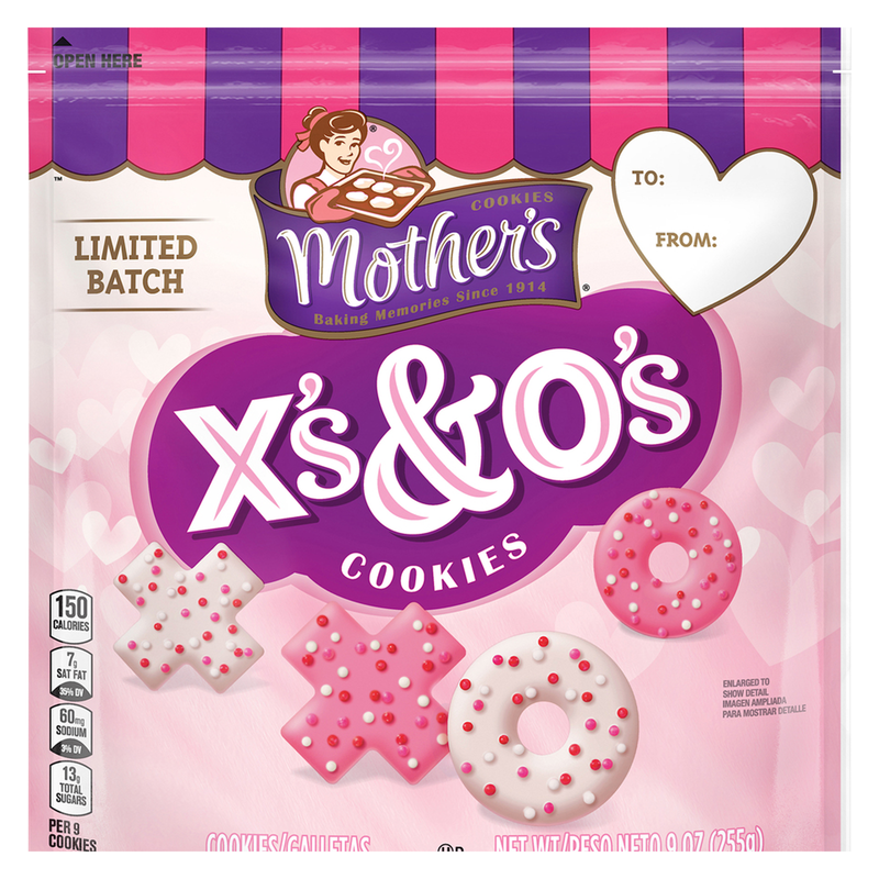 Mother's X's & O's Cookies 9oz Bag