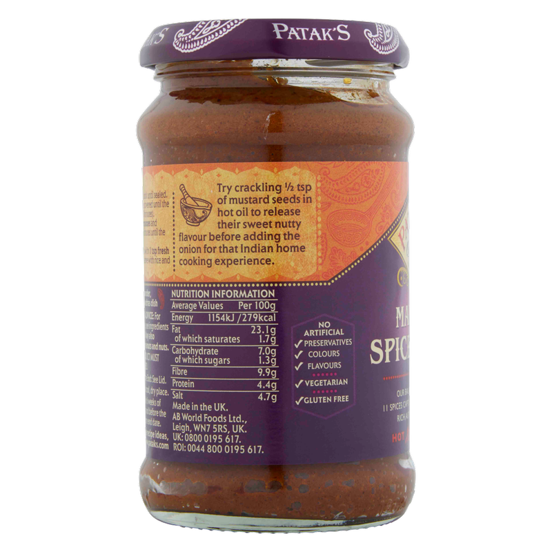 Patak's Madras Spice Paste, 283g