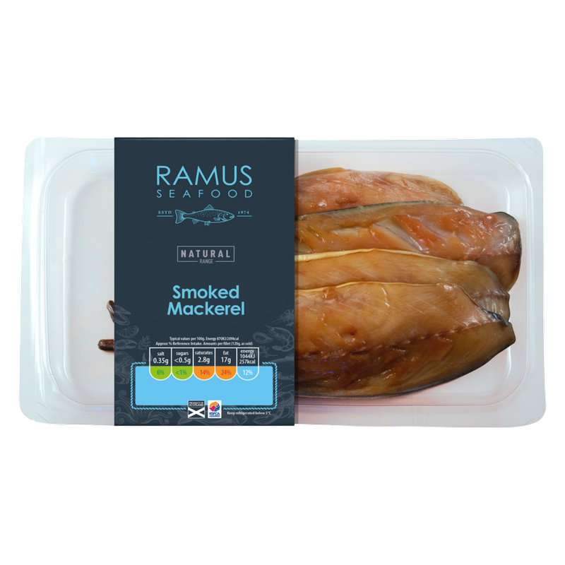 Ramus Smoked Mackerel Fillets, 200g