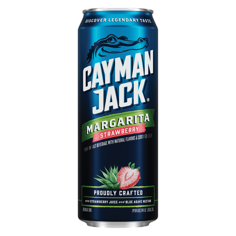 Cayman Jack Strawberry Margarita (24OZ Can) (24 OZ CAN)