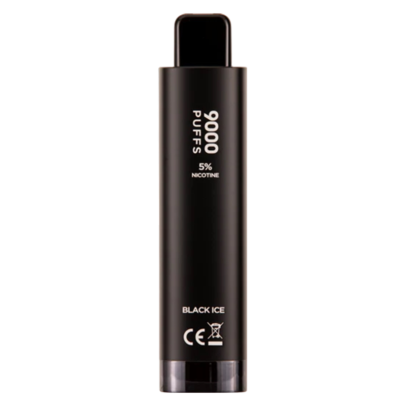 Black Ice HQD Cuvie Plus 2.0 Disposable Vape 9000 Puffs