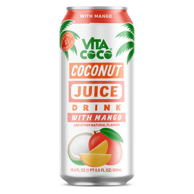 Vita Coco Coconut Juice with Mango Can 16.9oz
