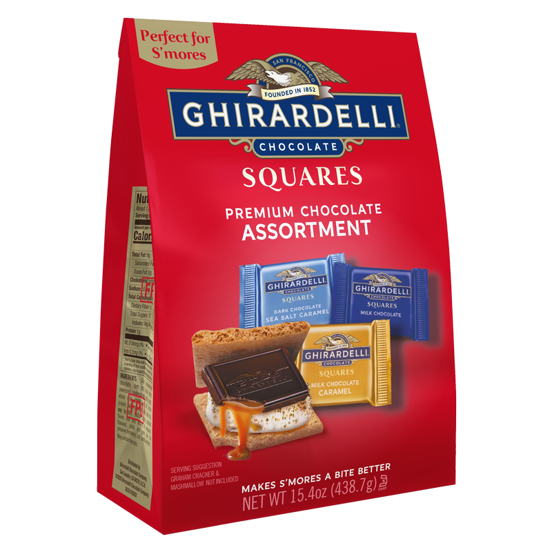 Ghirardelli Perfect for S'mores Premium Chocolate Assortment Squares 15.4oz