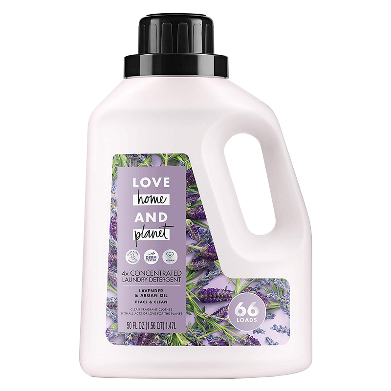 Love Home and Planet Lavender & Argan Oil Concentrated Laundry Detergent 50oz