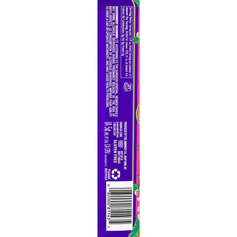 Smirnoff Electric Guava Vodka 750ml Bottle