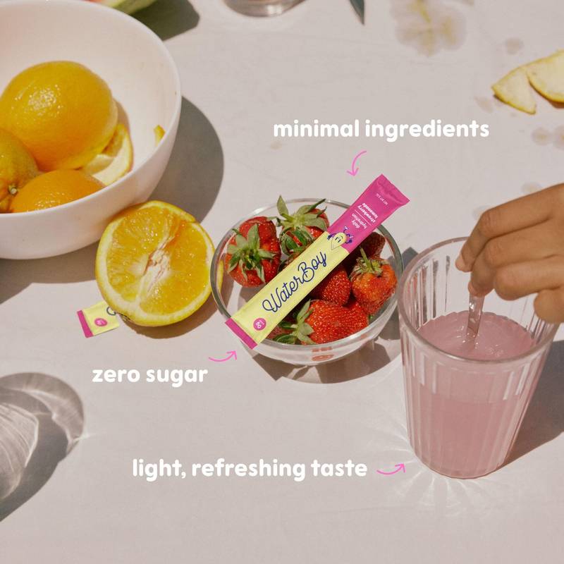 Waterboy Daily Hydration, Watermelon, 12ct