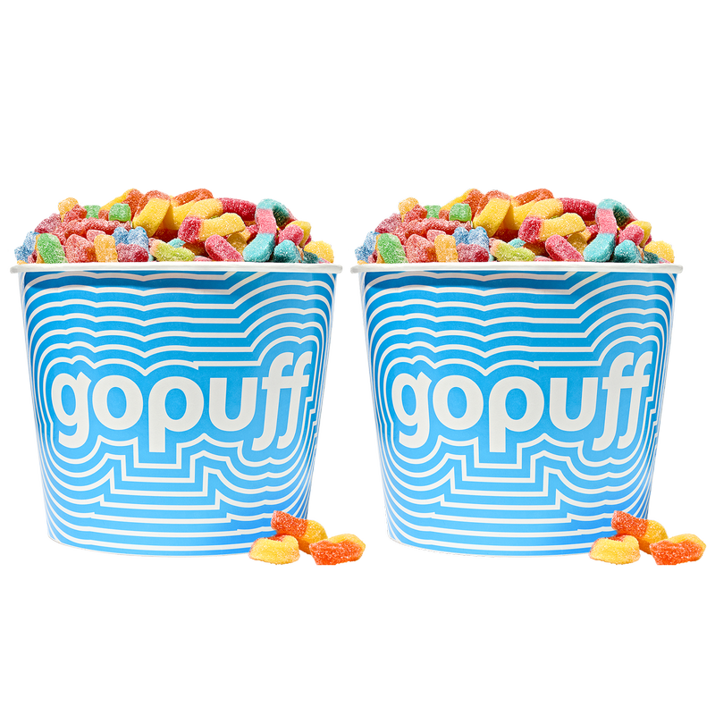 2ct - Gopuff Buckets - Sour Gummies