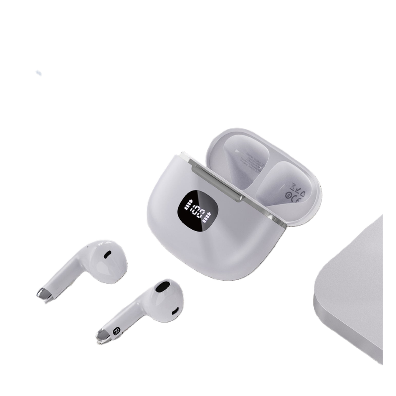 Maplin Bluetooth 5.3 Wireless Earphones - White, 1pcs