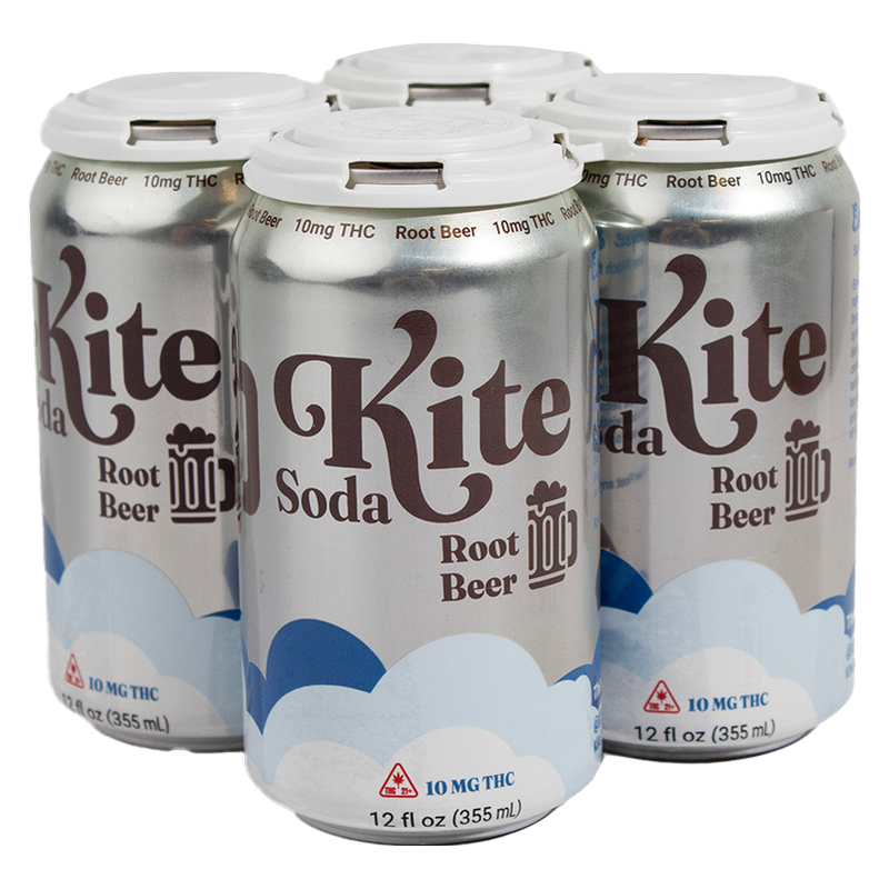 Kite 10mg THC Rootbeer 4pk 12oz Can