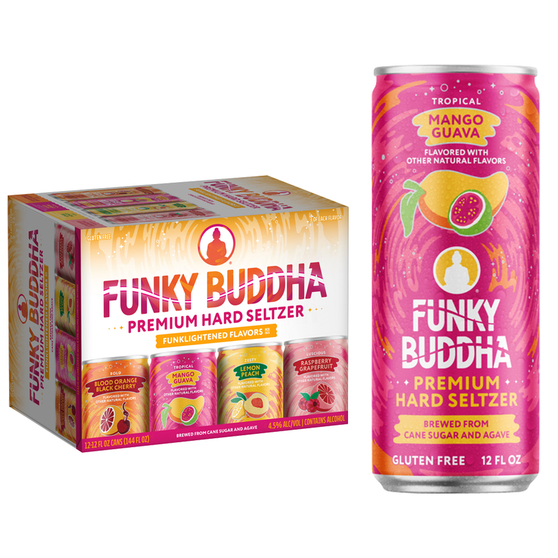 Funky Buddha Hard Seltzer Variety Pack 12pk 12oz Can 4.5% ABV