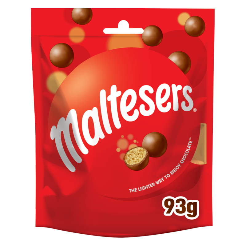 Maltesers Milk Chocolate Pouch Bag, 93g