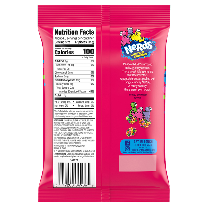 Nerds Gummy Clusters Candy 5oz