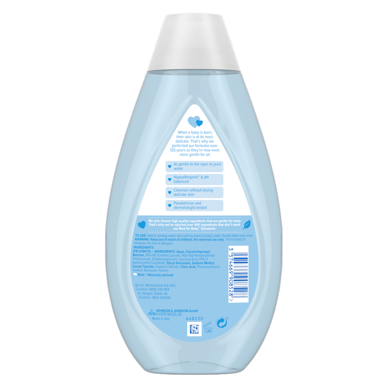 Johnson's Baby New Baby Bath, 500ml