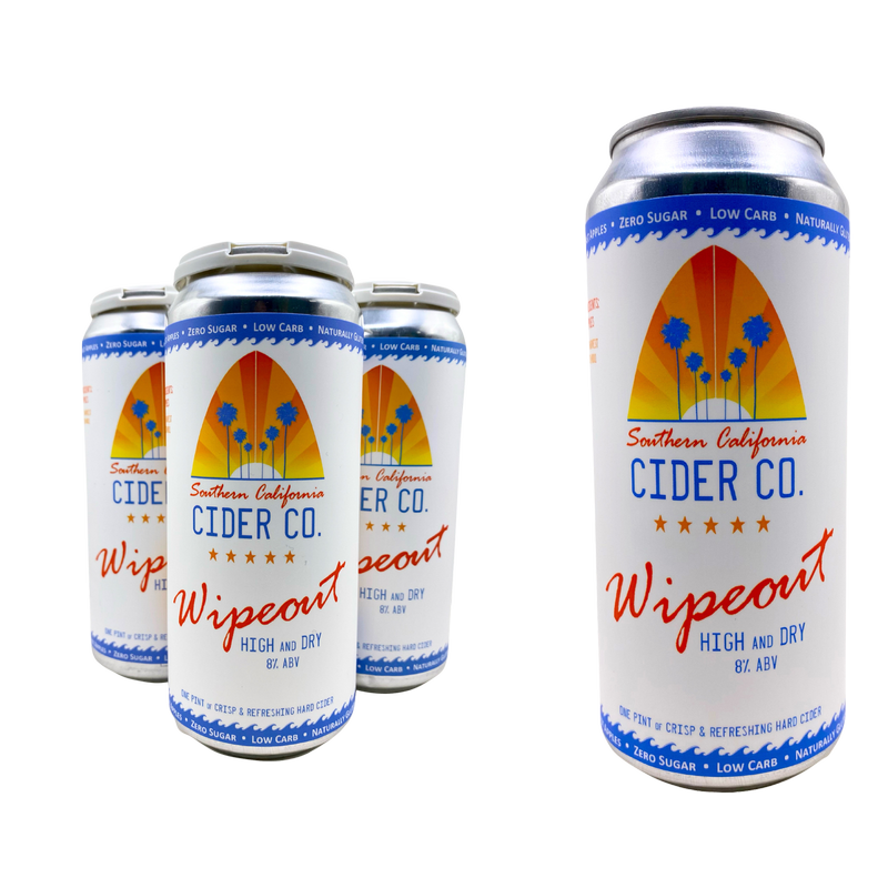 Southern California Cider Wipeout - High and Dry 4pk 16oz Can 8% ABV