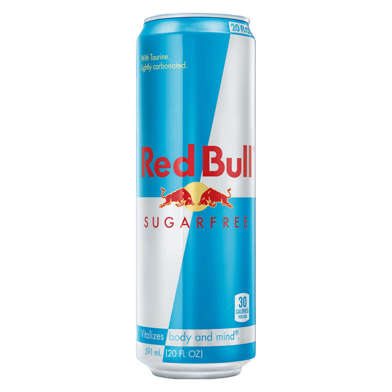 Red Bull Energy Drink Sugar Free 20oz Can