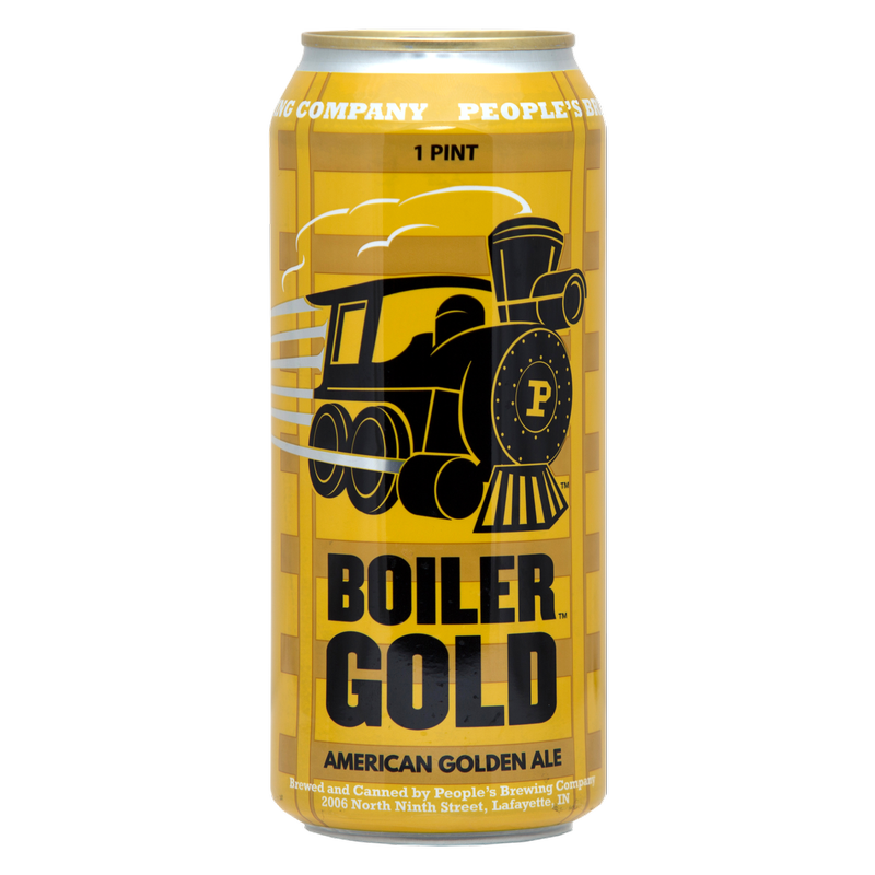 People's Brewing Boiler Gold 6pk 16oz Can 5% ABV