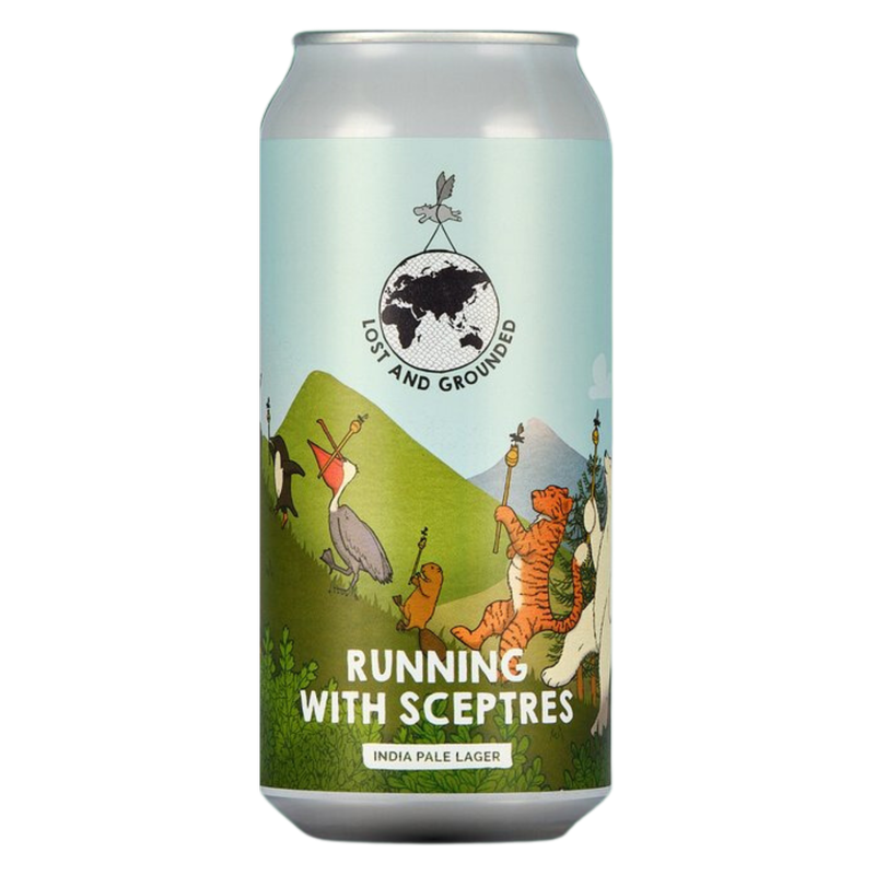 Lost & Grounded Running With Sceptres IPA, 440ml