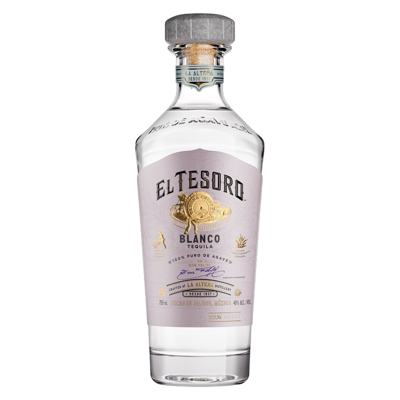 El Tesoro Blanco Tequila 750ml (80 proof)