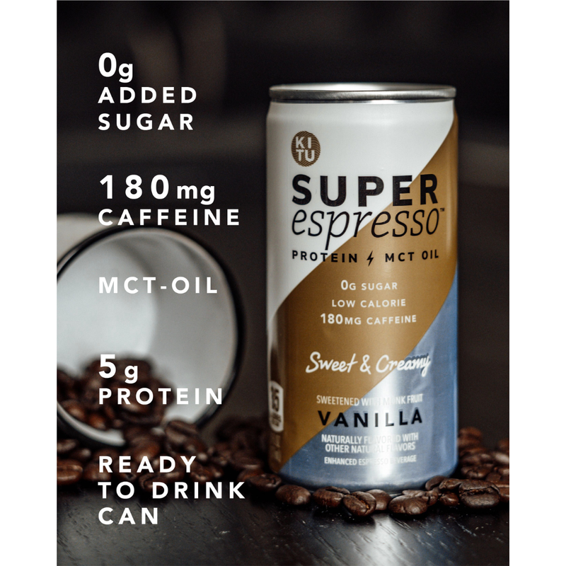 Kitu Super Espresso Vanilla 6oz