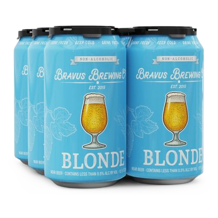 Bravus Brewing Co. Non-Alcoholic Blonde Ale 6pk 12oz