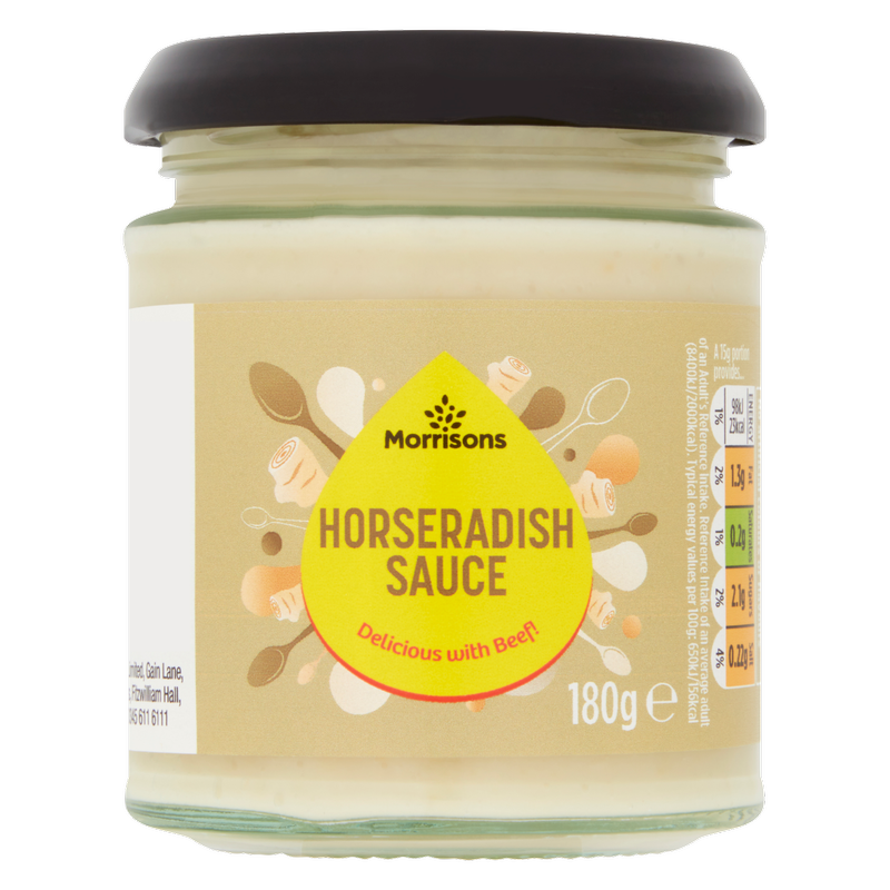 Morrisons Horseradish Sauce, 180g