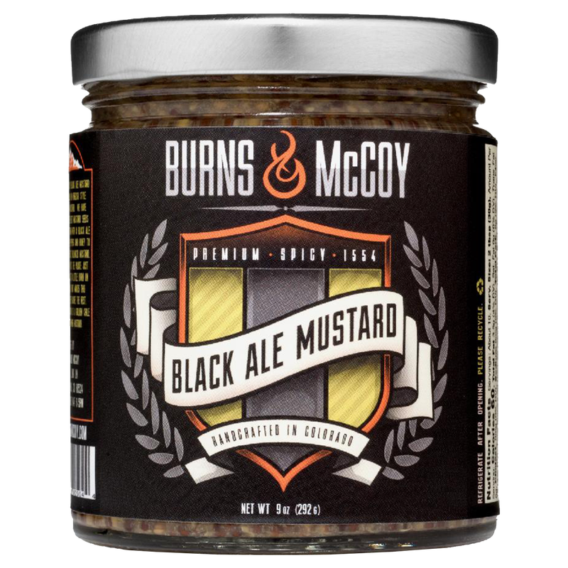 Burns and McCoy Mustard Black Ale 9oz