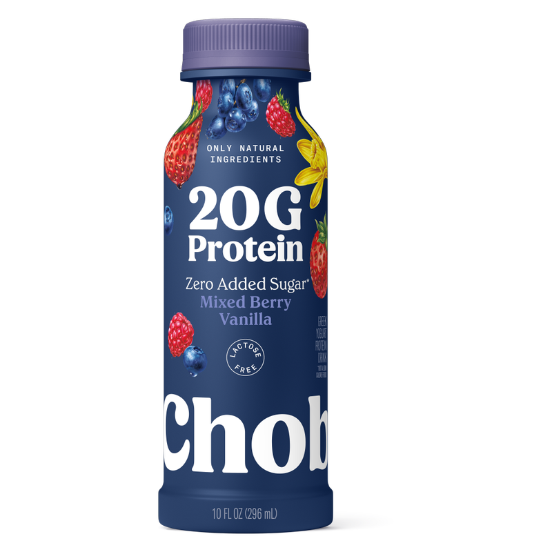 Chobani 20g Protein Mixed Berry Vanilla Yogurt Drink - 10oz