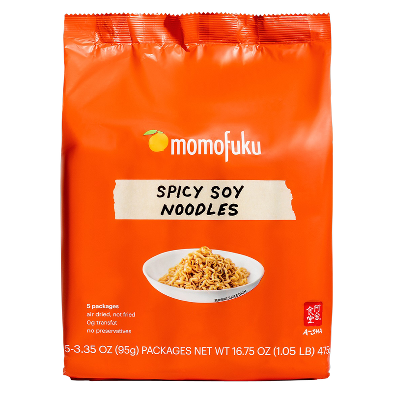 Momofuku Spicy Soy Noodles 5pk 16.75oz