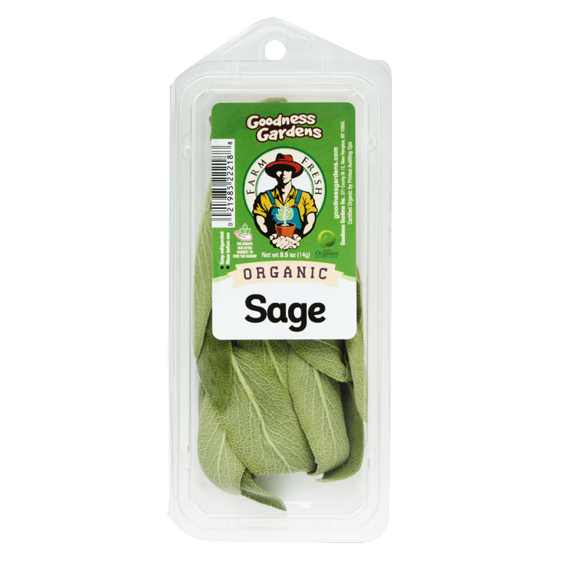 Organic Fresh Sage - 0.75oz