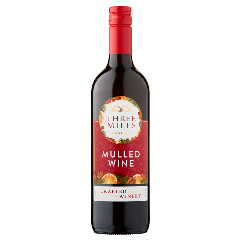 Three Mills Mulled Wine, 750ml