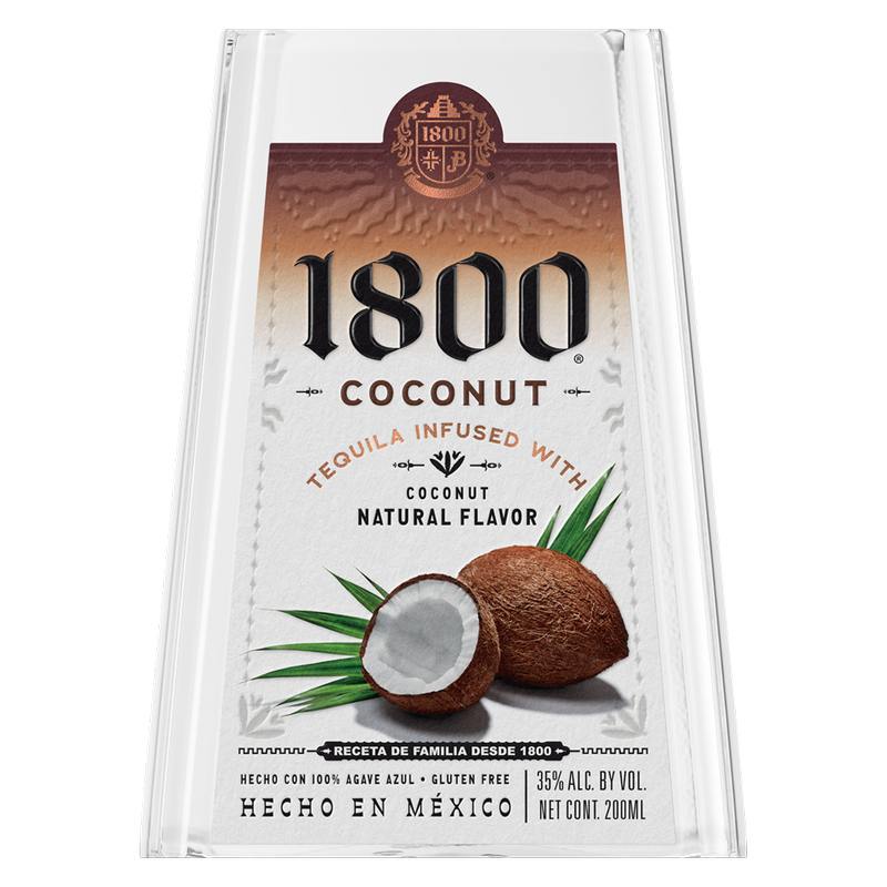 1800 Tequila Coconut 200ml (70 Proof)