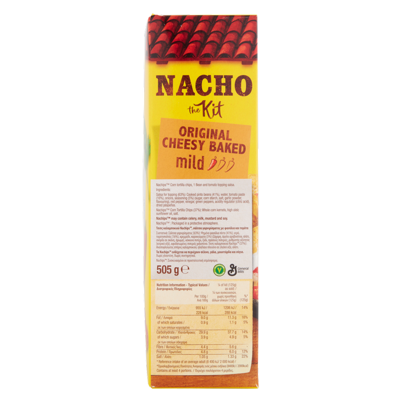Old El Paso Original Cheesy Bake Nacho Kit, 505g