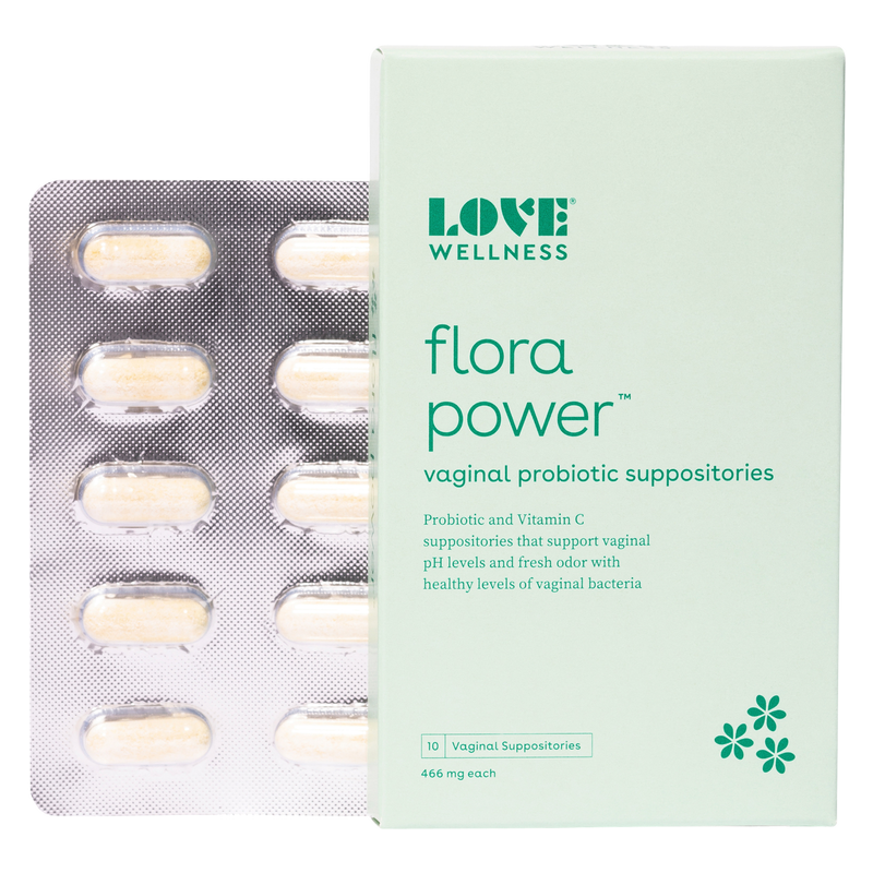 Flora Power Vaginal Probiotic Suppositories