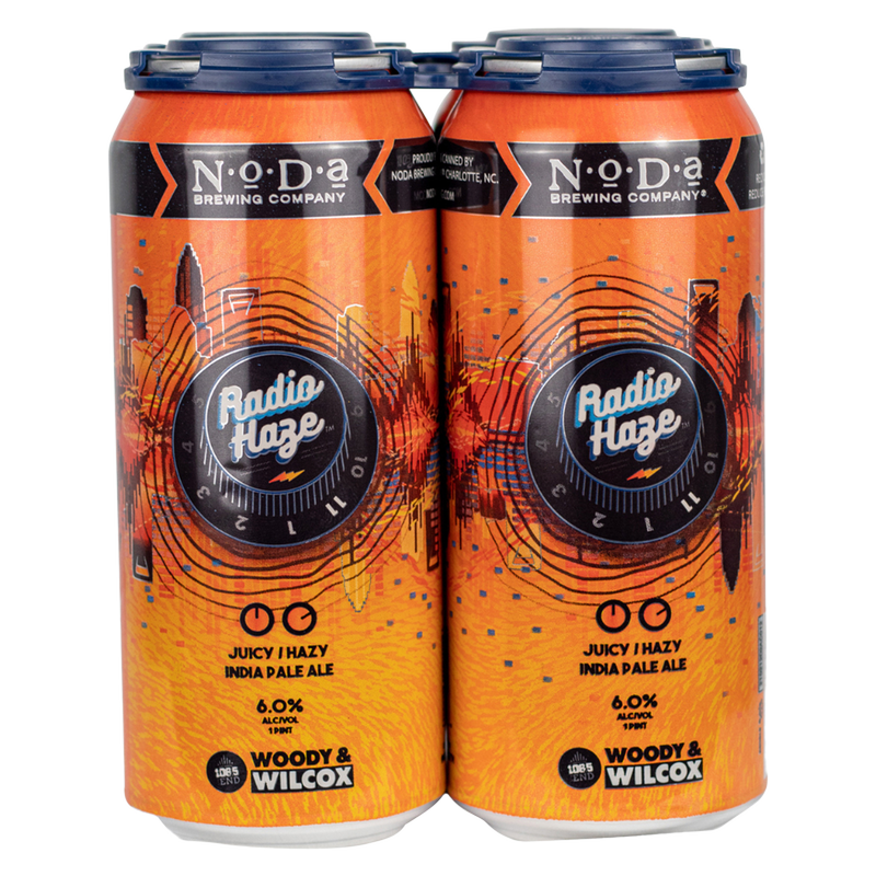 NoDa Brewing Co. Radio Haze 4pk 16oz Can 6.0% ABV
