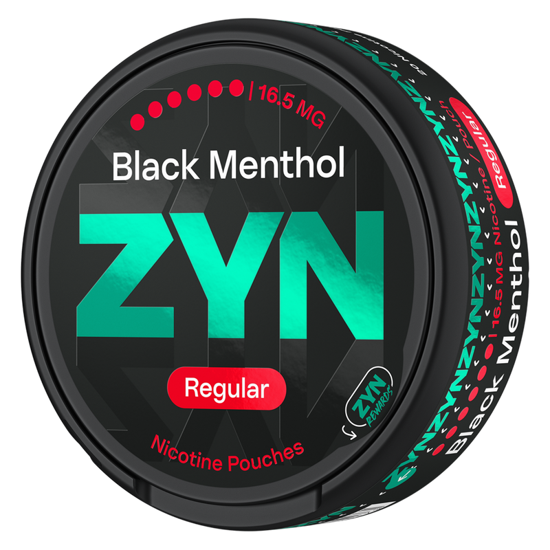 ZYN Black Menthol 16.5mg, 20pcs