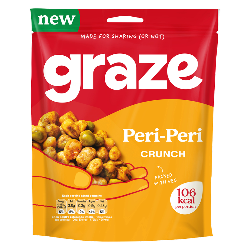 Graze Peri-Peri Crunch, 100g