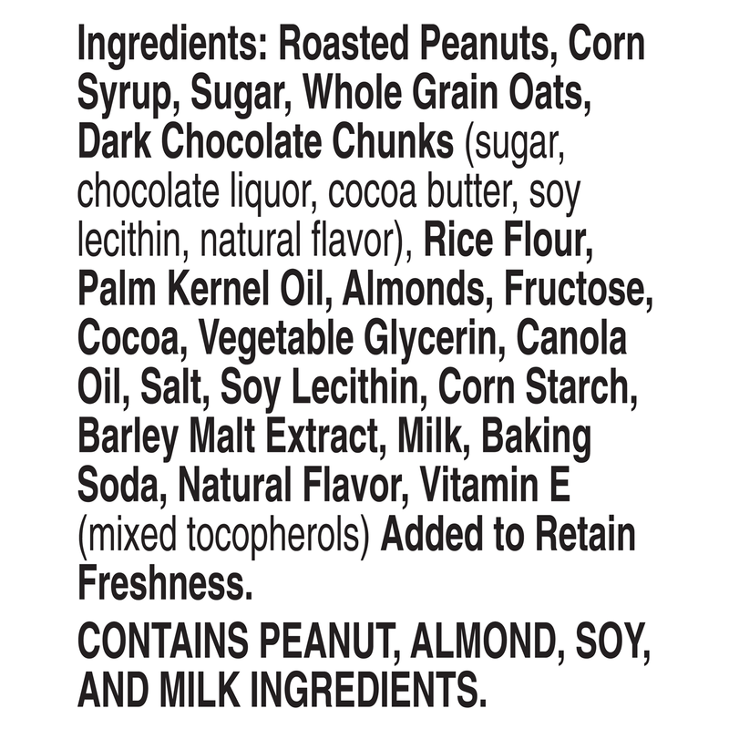Nature Valley Sweet & Salty Dark Chocolate-Peanut & Almond Chewy Granola Bars 6ct