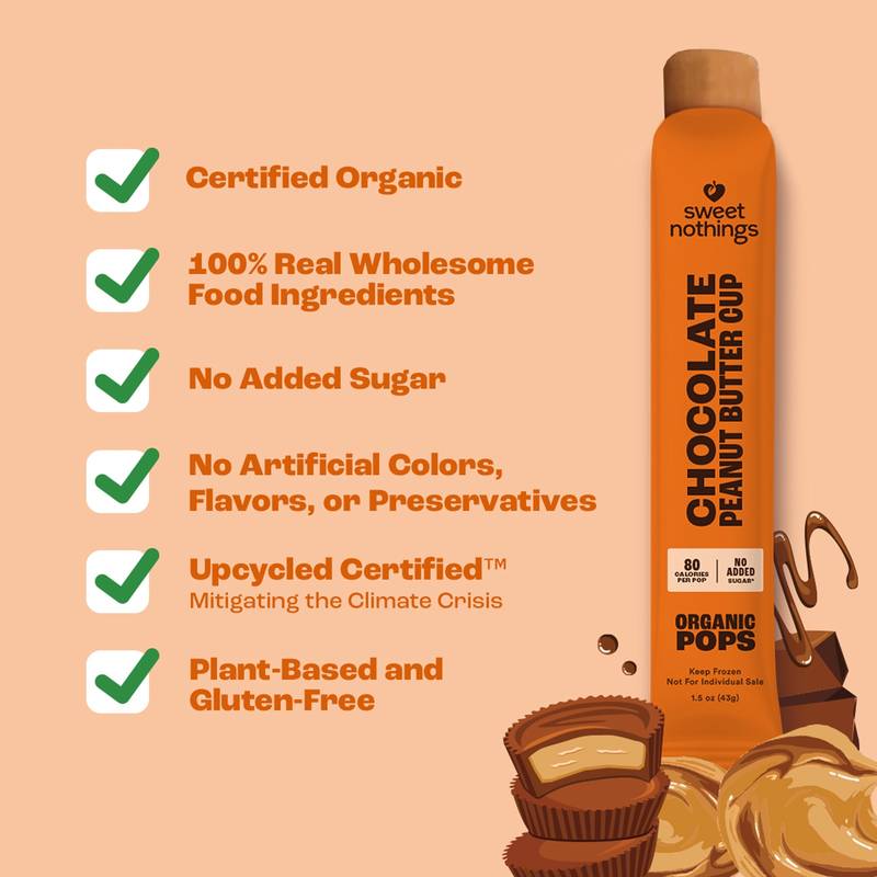 Sweet Nothings Chocolate Peanut Butter Cup Pops, 9oz.