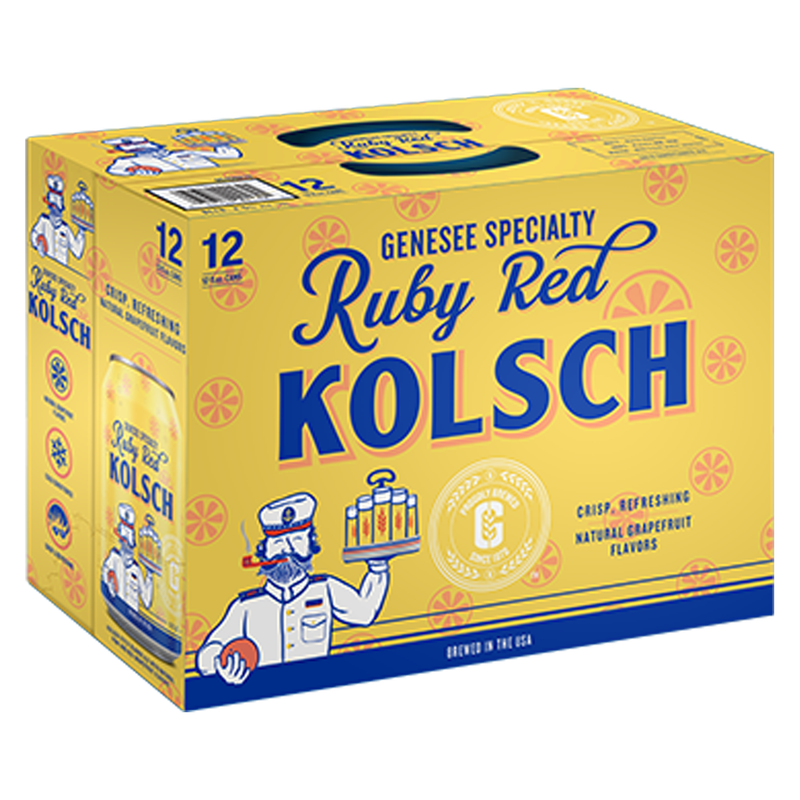 Genesee Specialty Ruby Red Kolsch 12pk 12oz Can 4.5% ABV