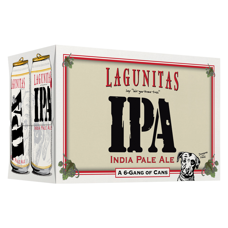 Lagunitas Brewing Company IPA 6pk 12oz Can 6.2% ABV
