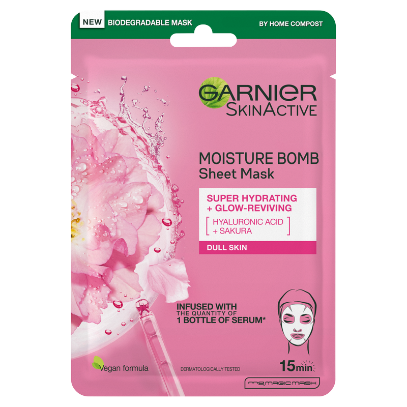 Garnier Moisture Bomb Face Mask Pomogrenate, 32g