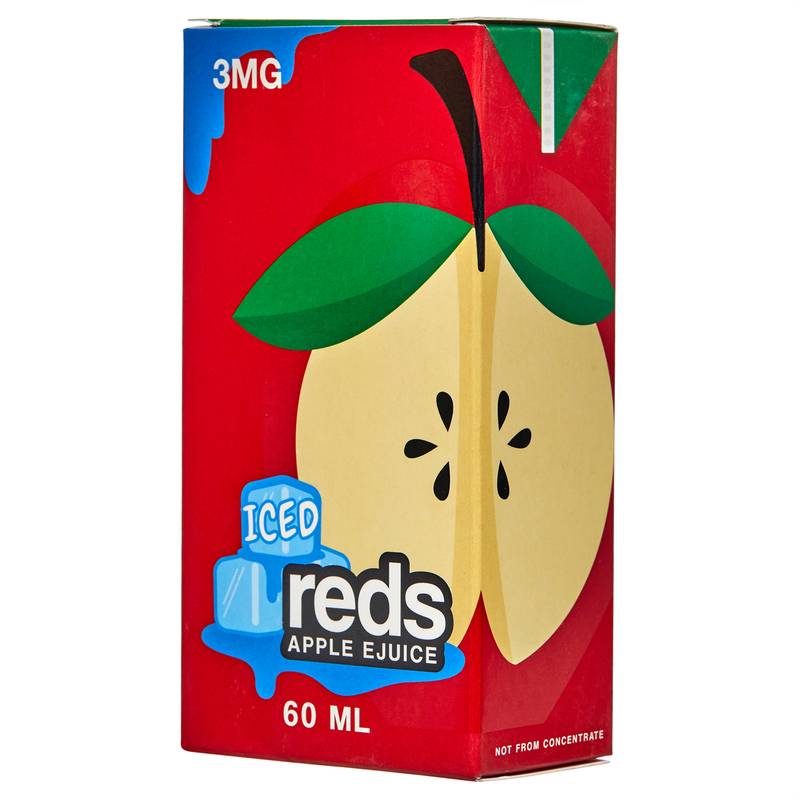 Reds Ice Apple 3 mg E-Liquid 60ml Bottle