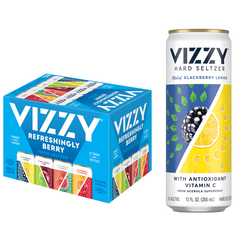 Vizzy Berry Hard Seltzer Variety Pack 12pk 12oz Can 5.0% ABV
