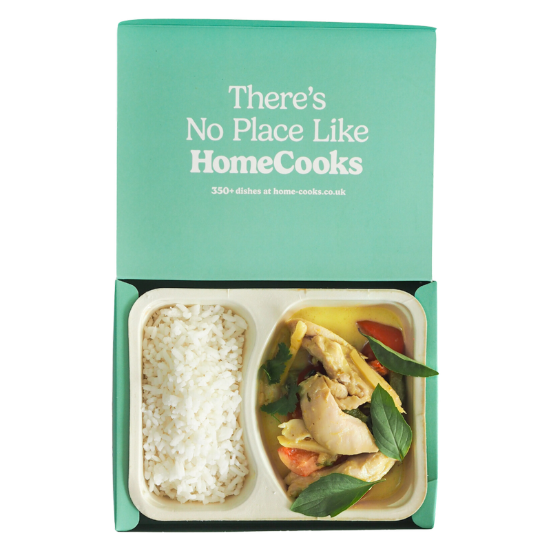 HomeCooks Thai Green Chicken Curry - by Chefs Som & Tam, 375g