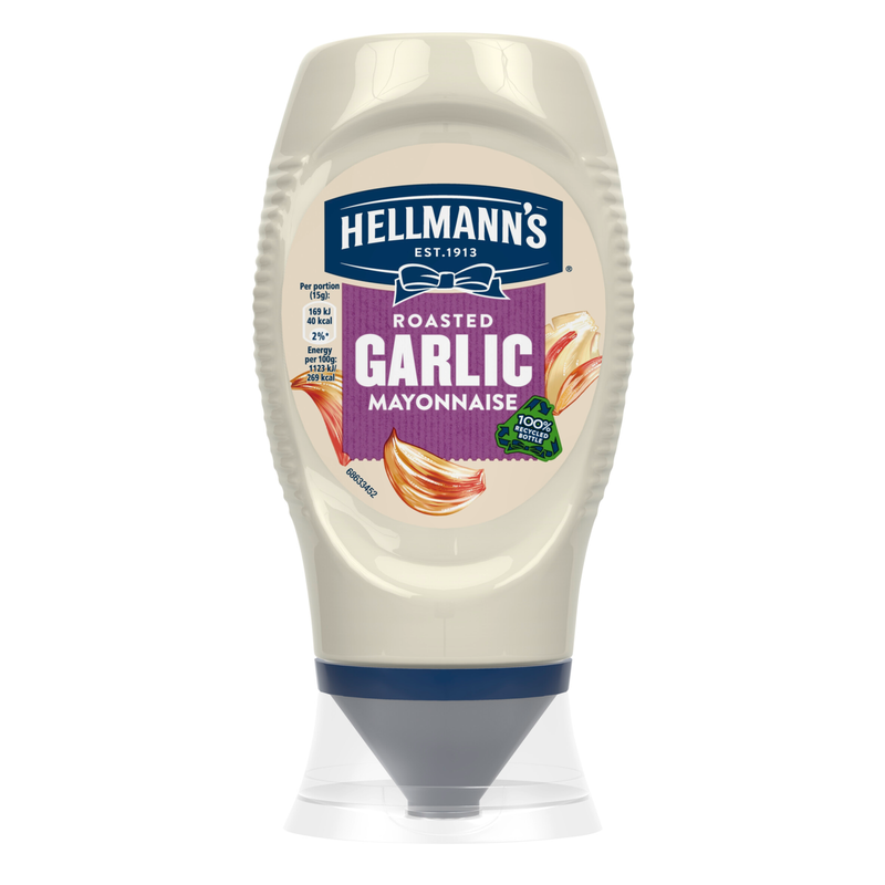Hellmann's Squeezy Garlic Mayo, 250ml
